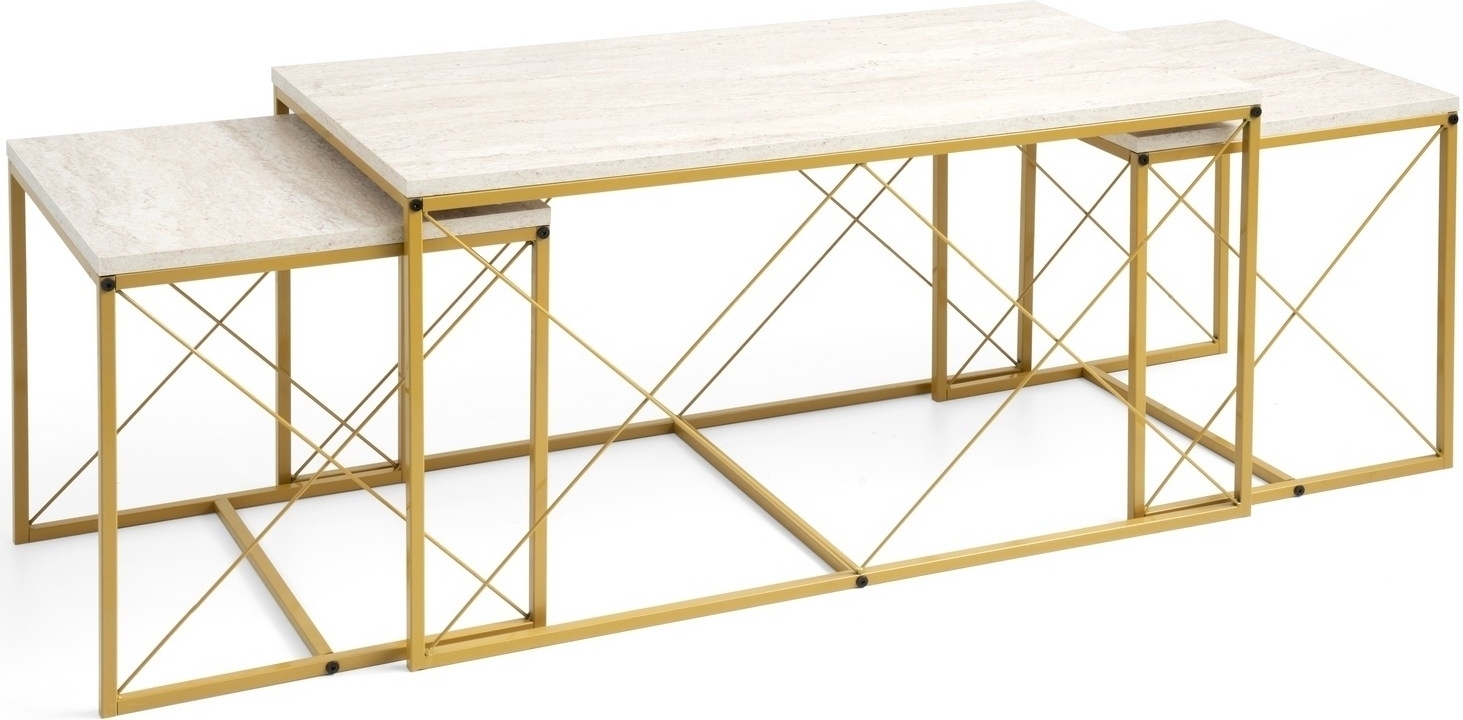 Defne-pytsetti, 3 osaa - Kulta/marmori