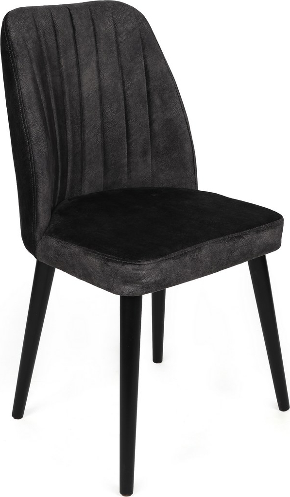 Alfred ruokap�yd�n tuolisarja - antrasiitti/musta