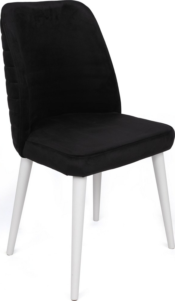 Jaffa ruokap�yd�n tuolisarja - musta/valkoinen