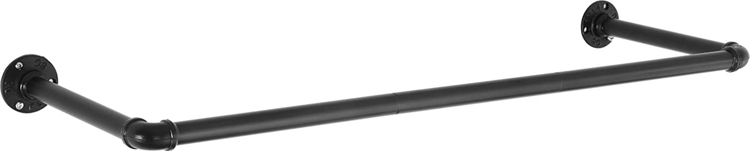 Vaatetangon leveys 92 cm - Musta Vaatetangon leveys 92 cm - Musta