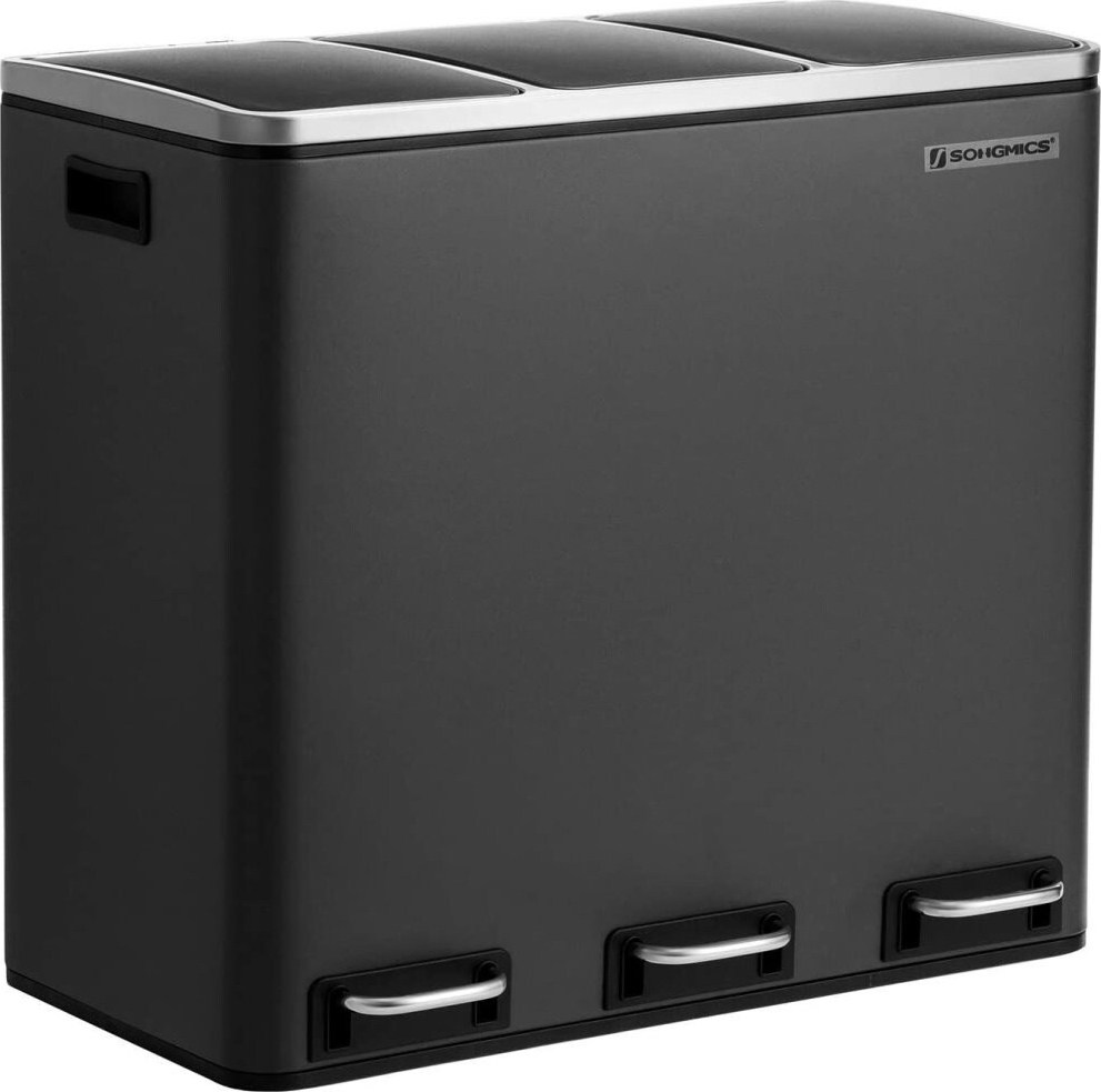 Daloa roskakori 54 l - Musta