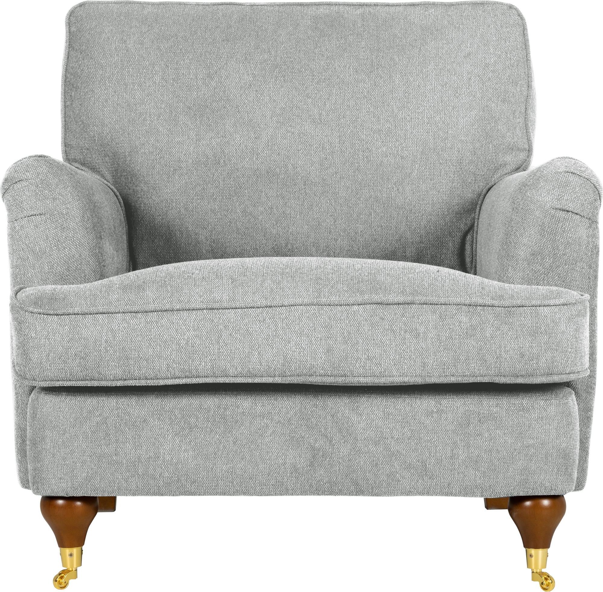 Nojatuoli Howard Watford Deluxe - Harmaa (Kangas) + Huonekalujen puhdistus