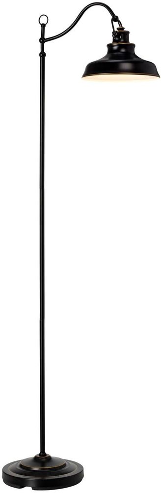 New Haven -jalkalamppu - Musta/kulta New Haven -jalkalamppu - Musta/kulta