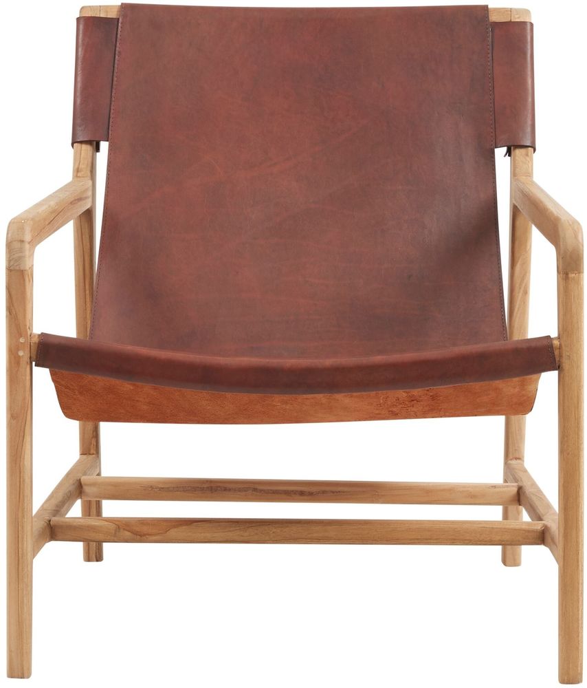 Charleston nojatuoli - teak/mocca Charleston nojatuoli - teak/mocca