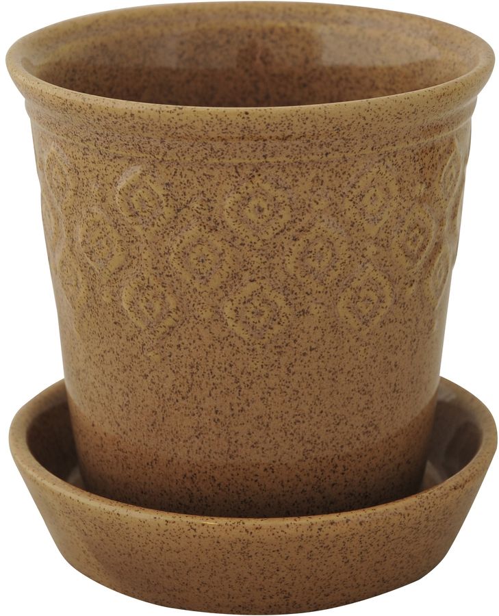 Gabriella kukkaruukku medium - ruskea Gabriella kukkaruukku medium - ruskea