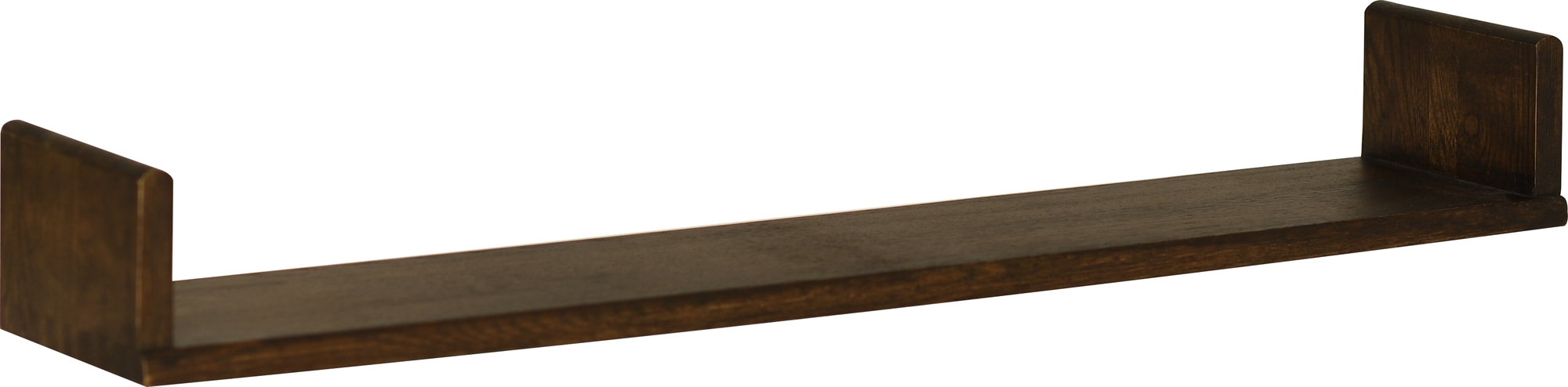 Sirkus sein�hylly 80 cm - Ruskeaksi lakattu tammi