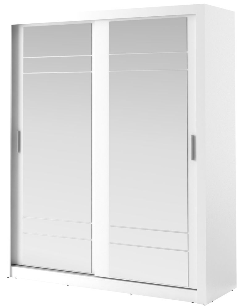 Mervyn-vaatekaappi 203 - Valkoinen Mervyn-vaatekaappi 203 - Valkoinen