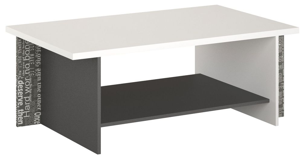 Jacklyn-sohvapöytä - Valkoinen/grafiitti Jacklyn-sohvapöytä - Valkoinen/grafiitti