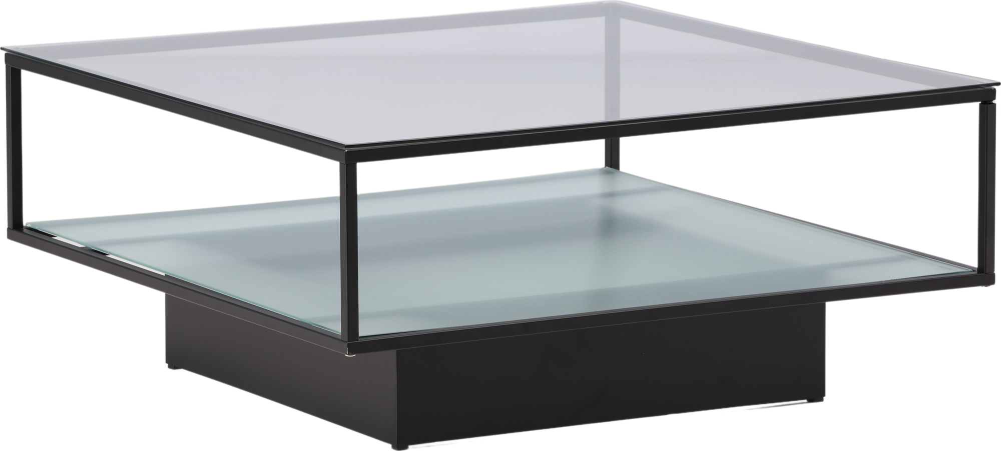 Maglehem sohvapöytä 90 x 90 cm - Musta Maglehem sohvapöytä 90 x 90 cm - Musta