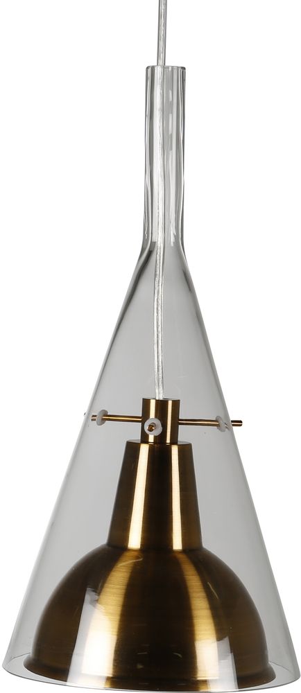 Malmen kattovalaisin - Lasi/kultainen metalli Malmen kattovalaisin - Lasi/kultainen metalli