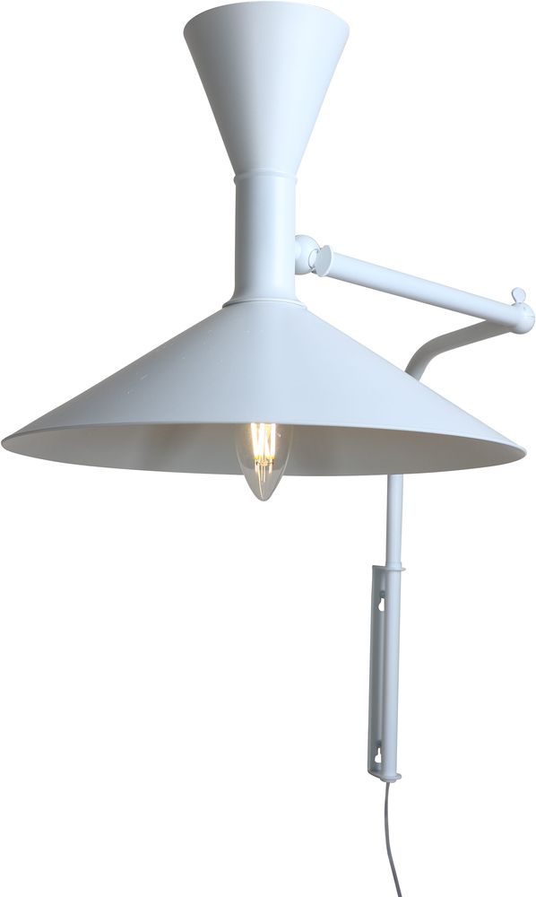 Strängnäs seinävalaisin - Valkoinen Strängnäs seinävalaisin - Valkoinen