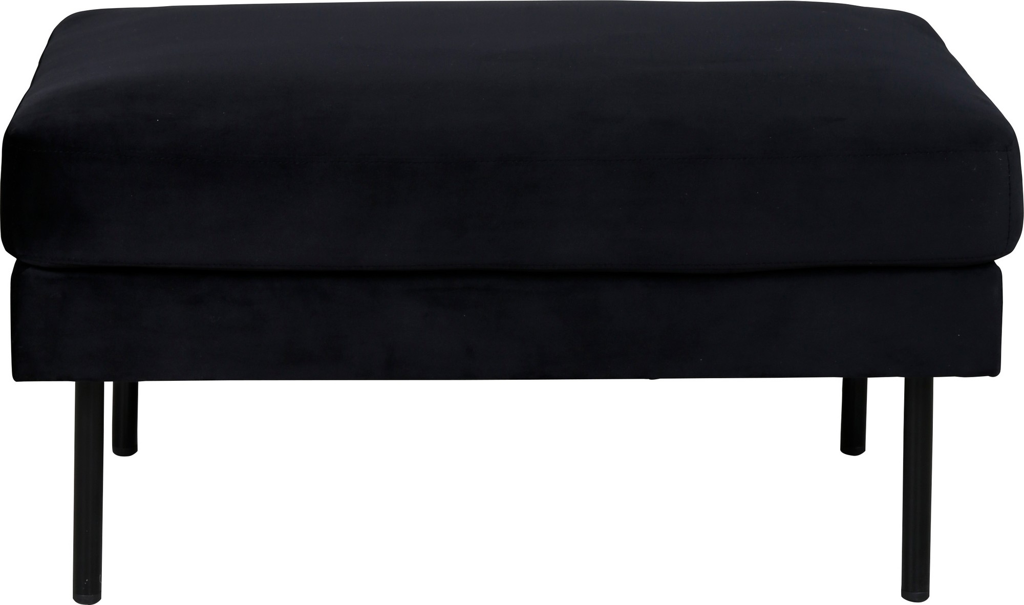 Eden pouf - Musta sametti Eden pouf - Musta sametti