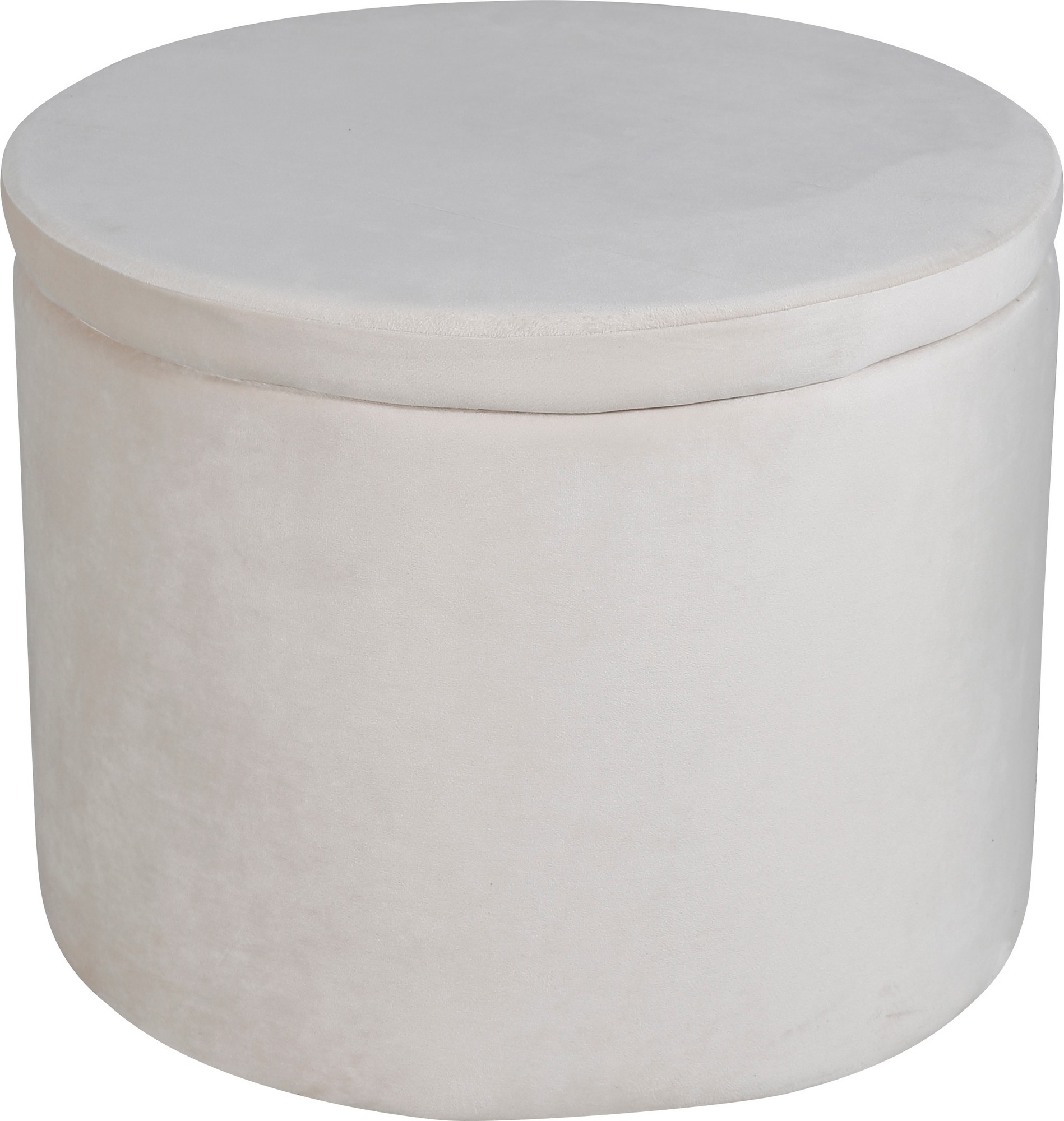 Jabar pouf - beige sametti Jabar pouf - beige sametti