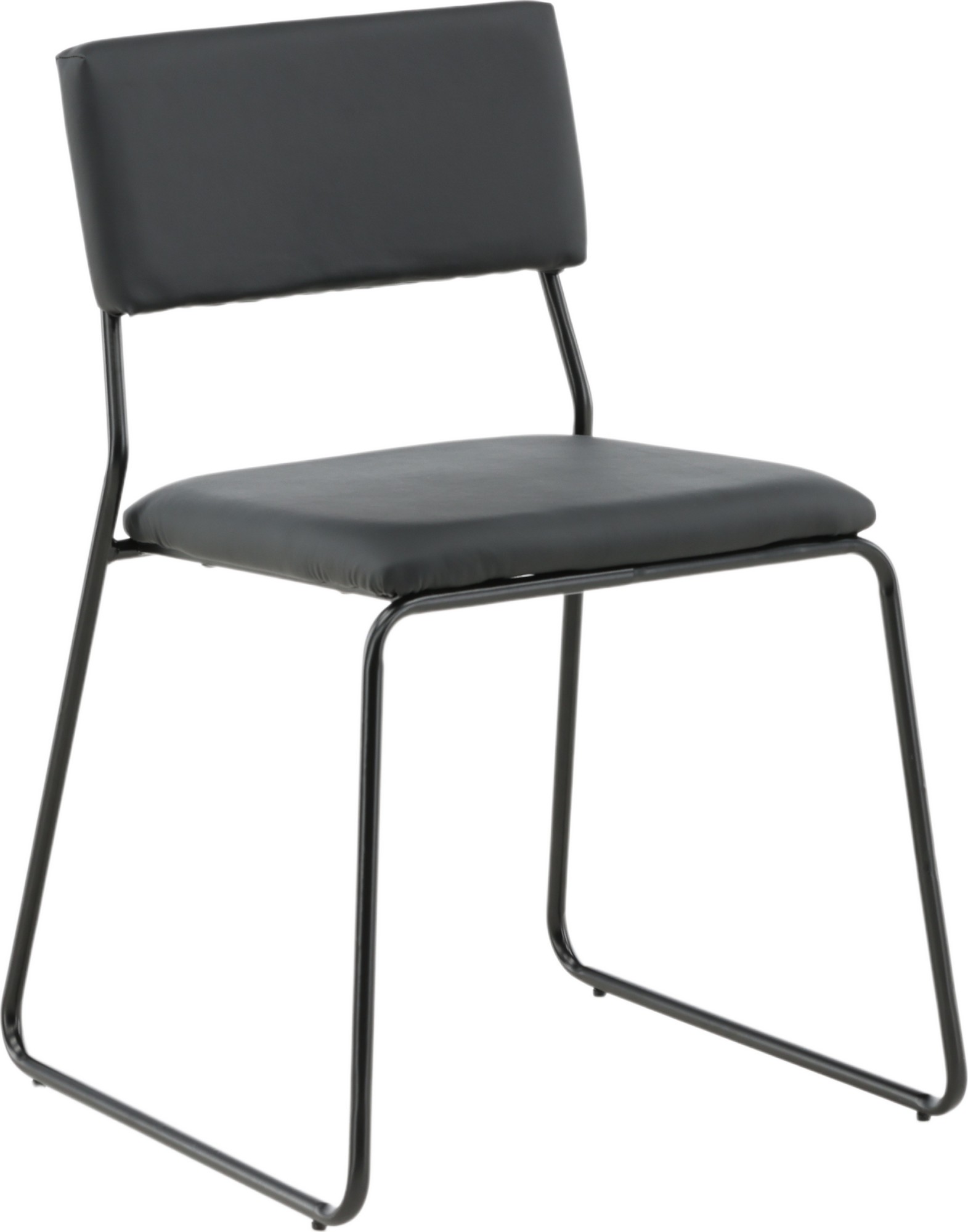 Frequency tuoli - musta PU