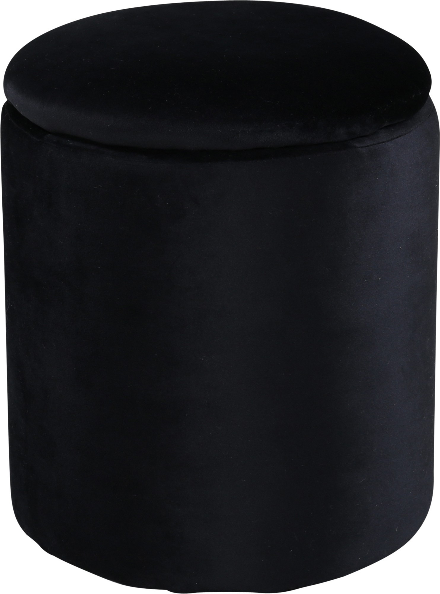 Lotten pouf - Musta sametti Lotten pouf - Musta sametti