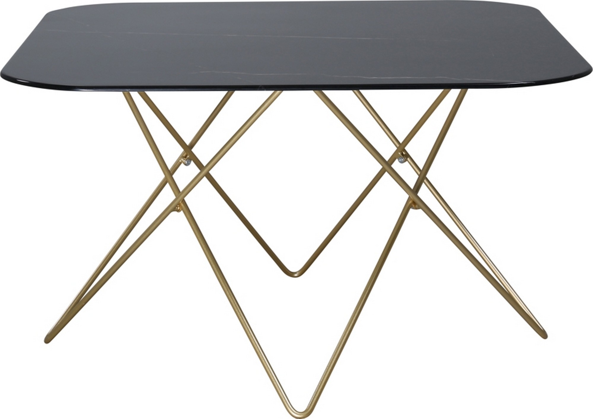 Michel-sohvapöytä 80 x 80 cm - Musta marmori Michel-sohvapöytä 80 x 80 cm - Musta marmori