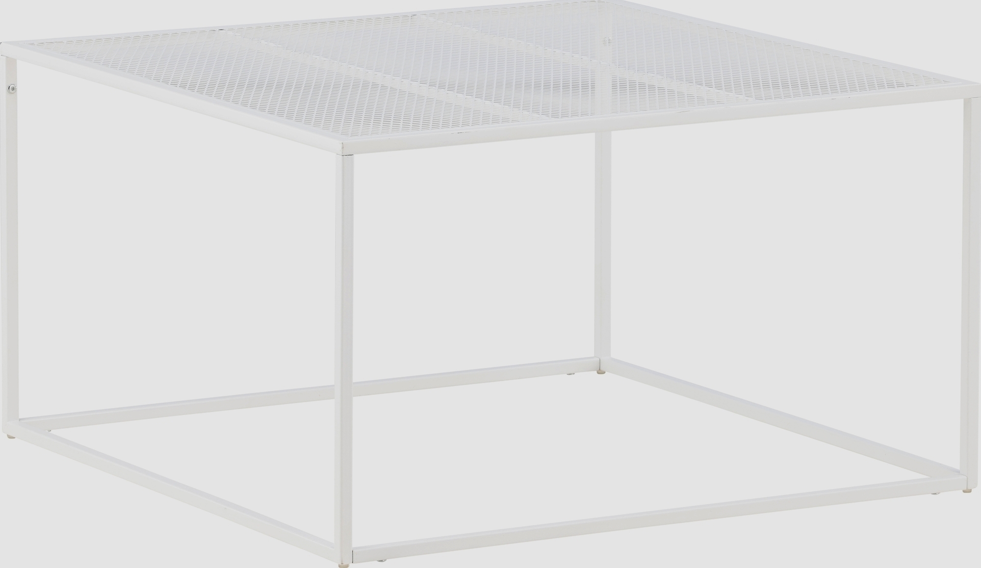 Netz sohvapöytä 80 x 80 cm - Valkoinen Netz sohvapöytä 80 x 80 cm - Valkoinen