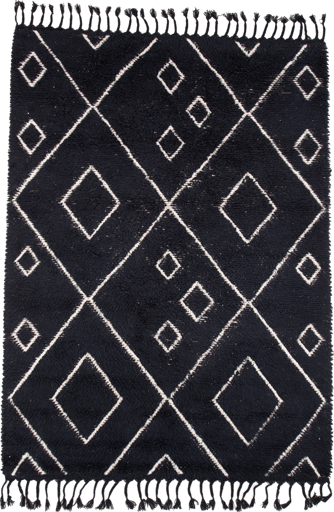 David-villamatto - Musta/valkoinen David-villamatto - Musta/valkoinen