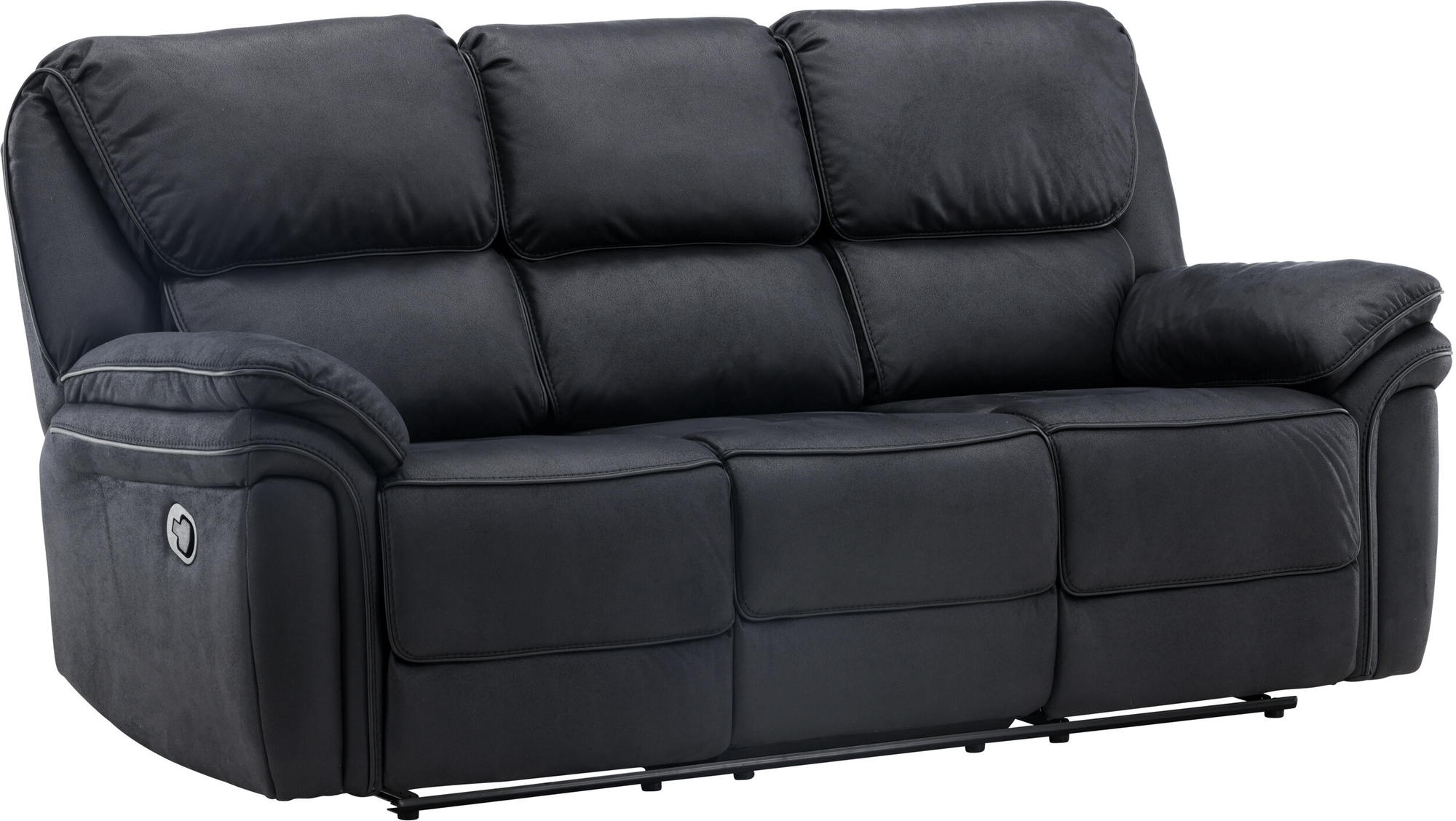 Saranda 3-istuttava leposohva - musta Saranda 3-istuttava leposohva - musta