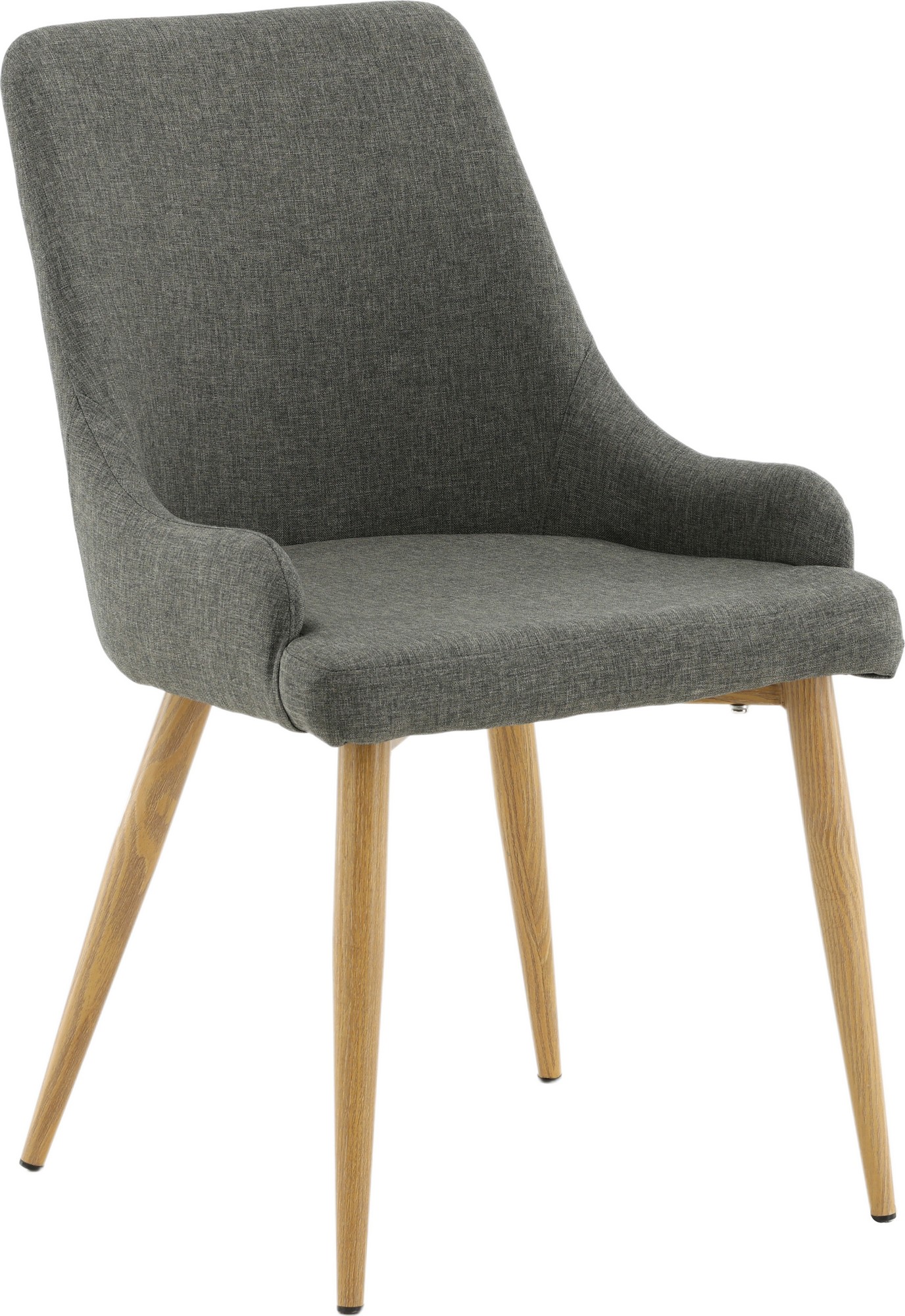 Paradis ruokapydn tuoli - Tummanharmaa/tammi