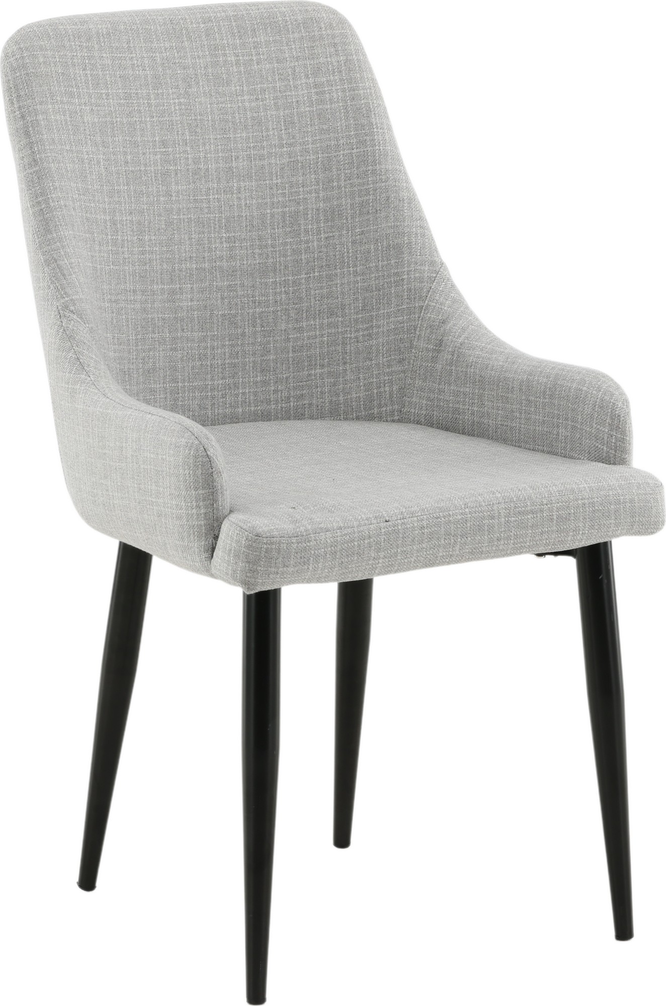 Paradis ruokatuoli - Vaaleanharmaa/musta