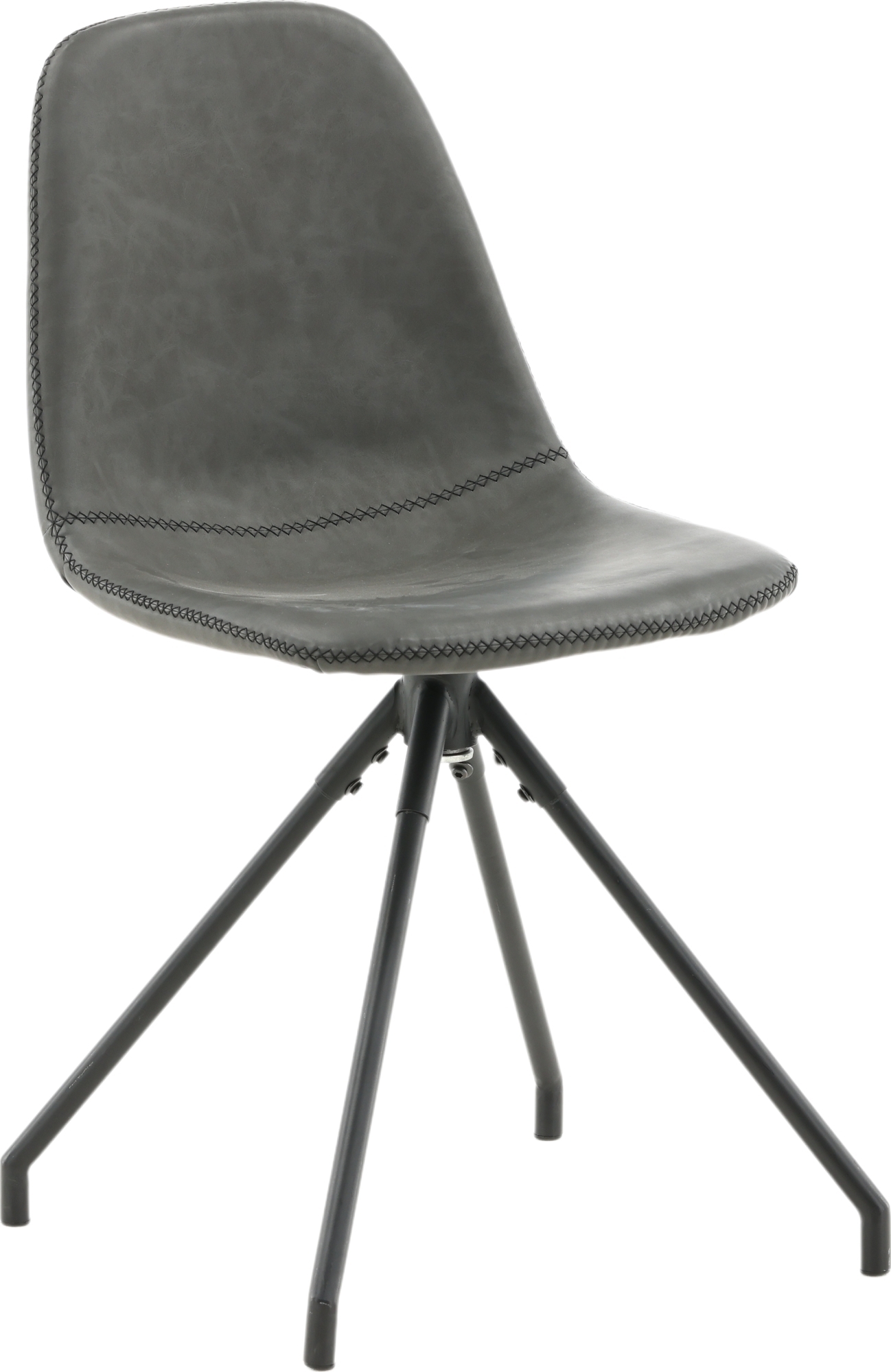 Kntyv Bridge-ruokailutuoli - musta PU