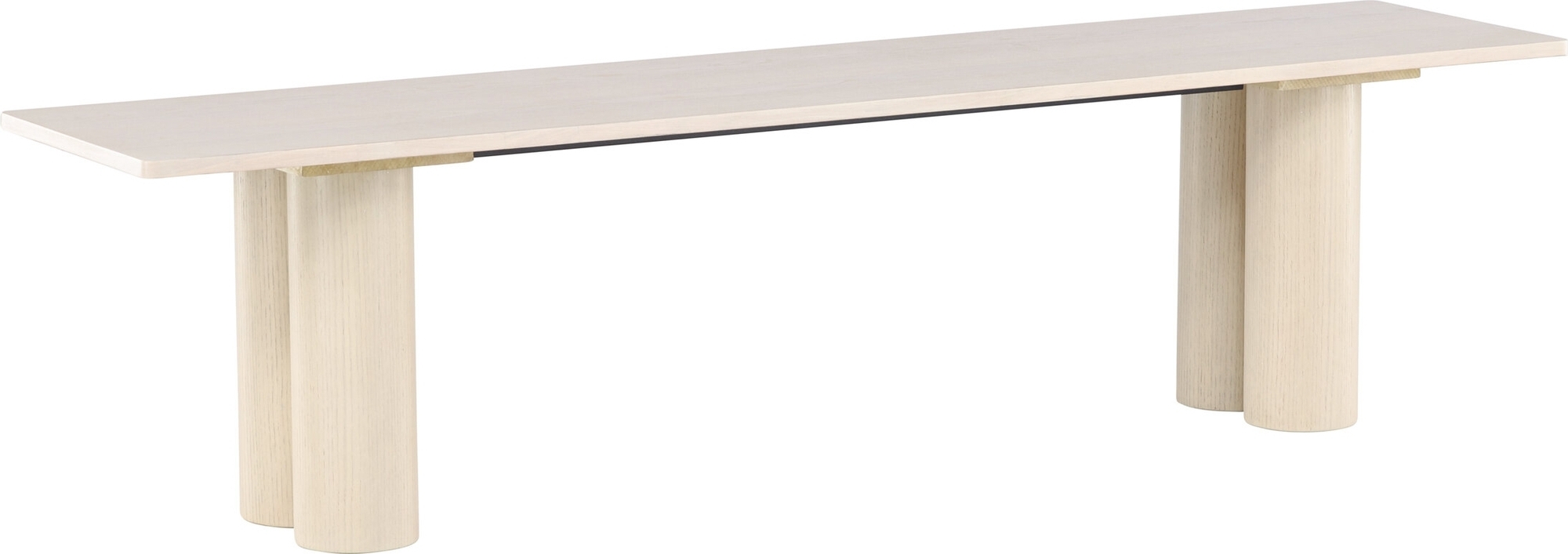 Olivia penkki 180 cm - Whitewash