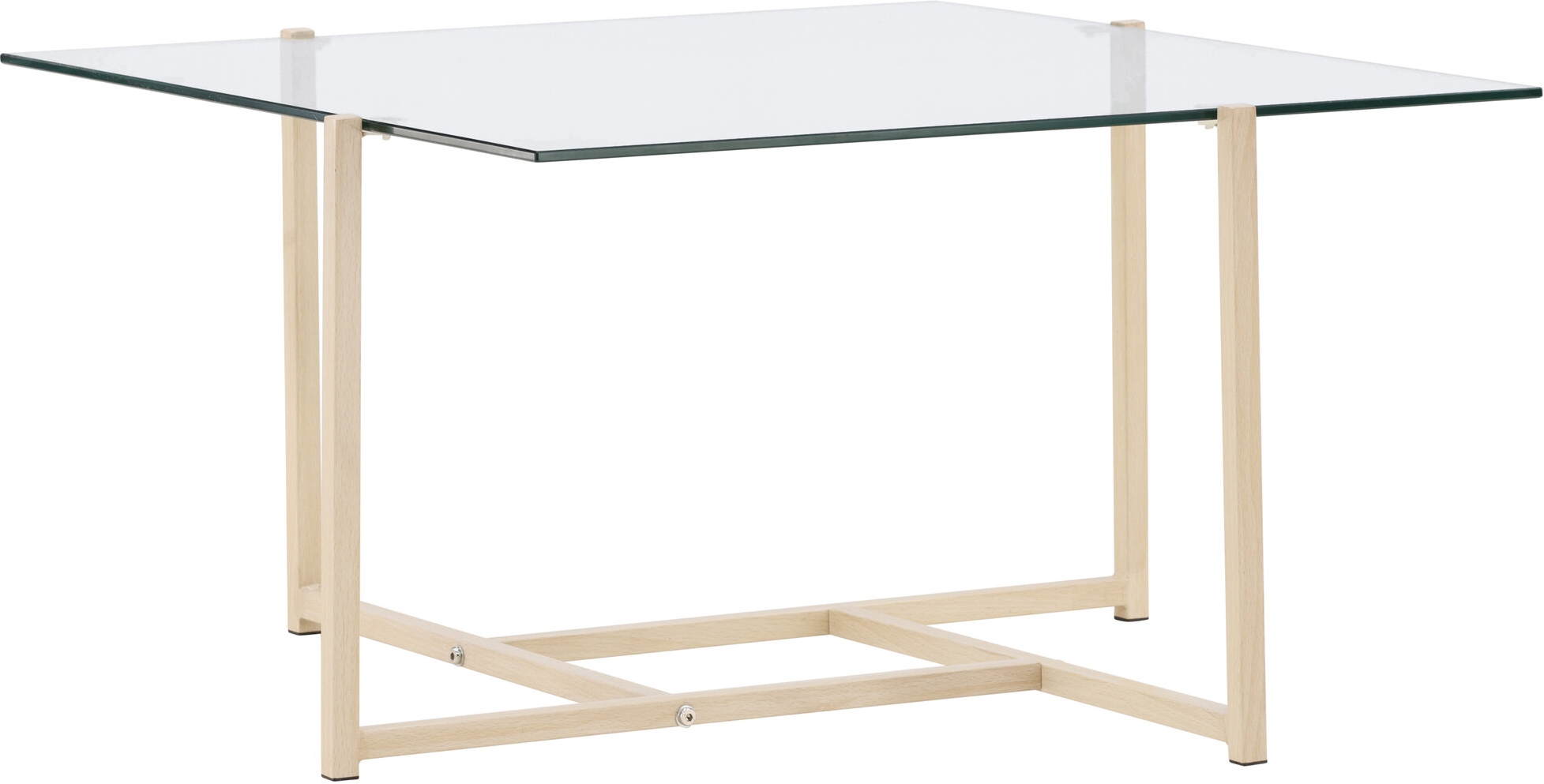 Hybridi sohvapöytä 80 x 80 cm - Whitewash Hybridi sohvapöytä 80 x 80 cm - Whitewash