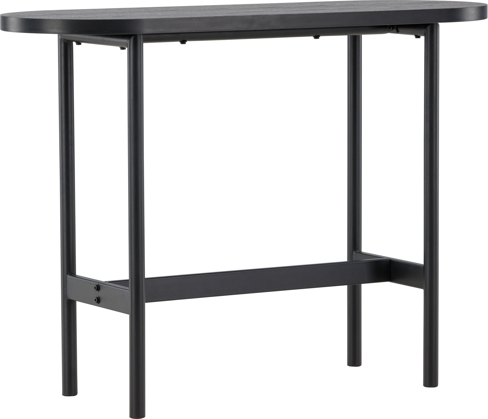 Luistin sivup�yt� 110 x 40 cm - Musta