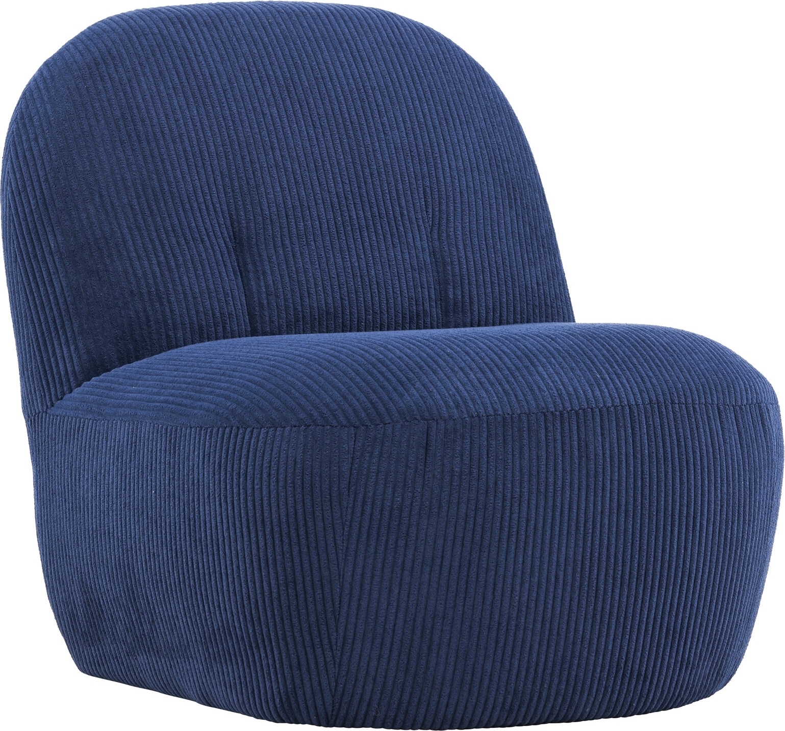 Mahla lepotuoli - Tummansininen vakosametti