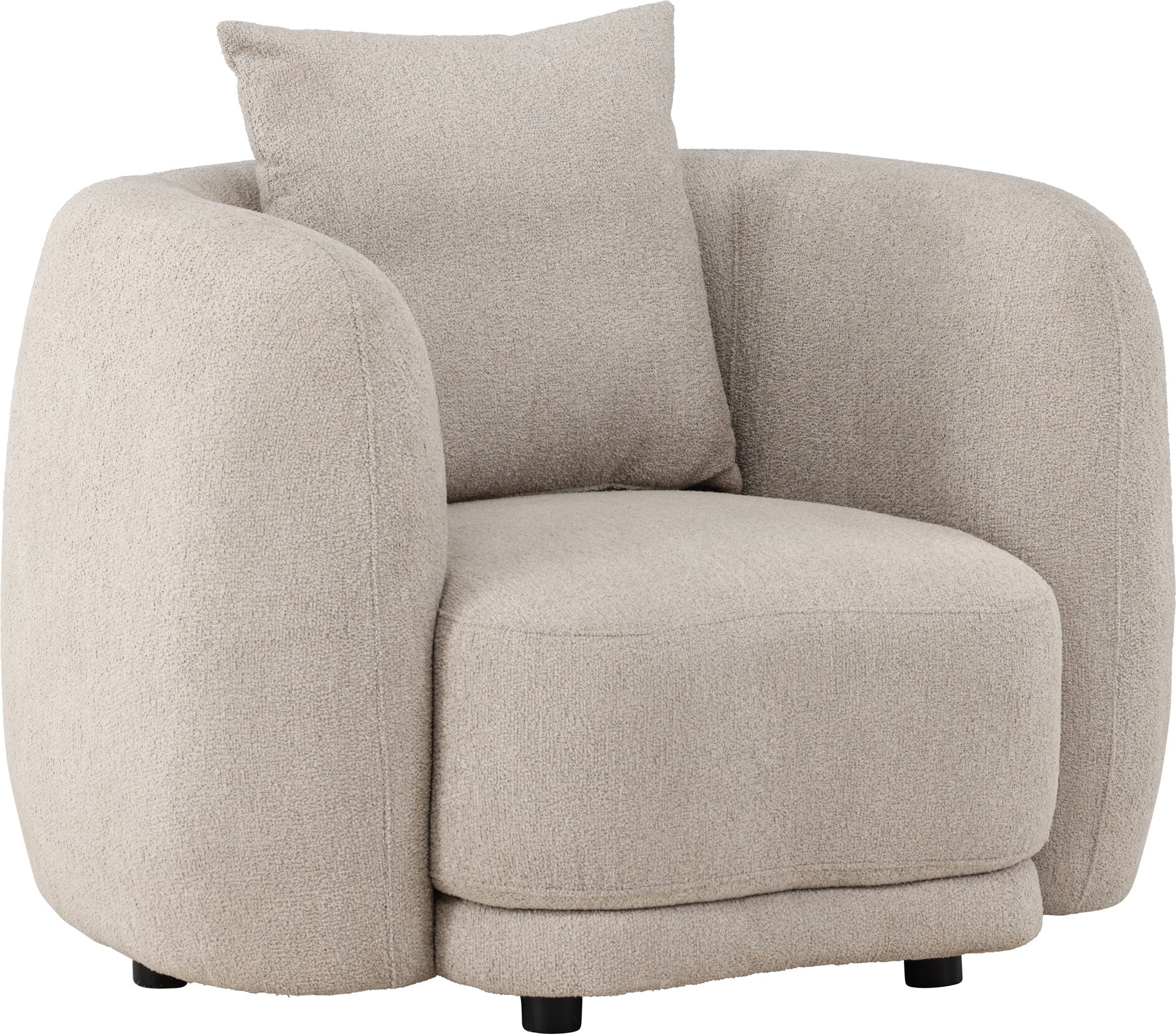 Cielo-nojatuoli - beige boucl�