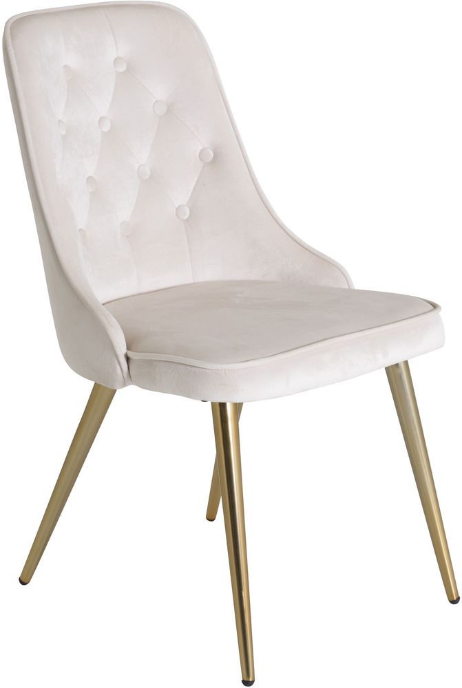 Ruokatuoli Zeus - Mattamessinki / Beige sametti Ruokatuoli Zeus - Mattamessinki / Beige sametti