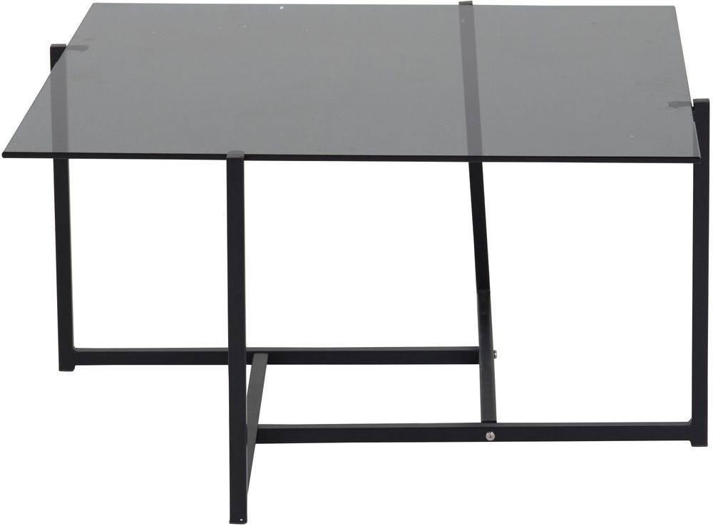 Sohvapöytä Bivo - Musta / Lasi Sohvapöytä Bivo - Musta / Lasi