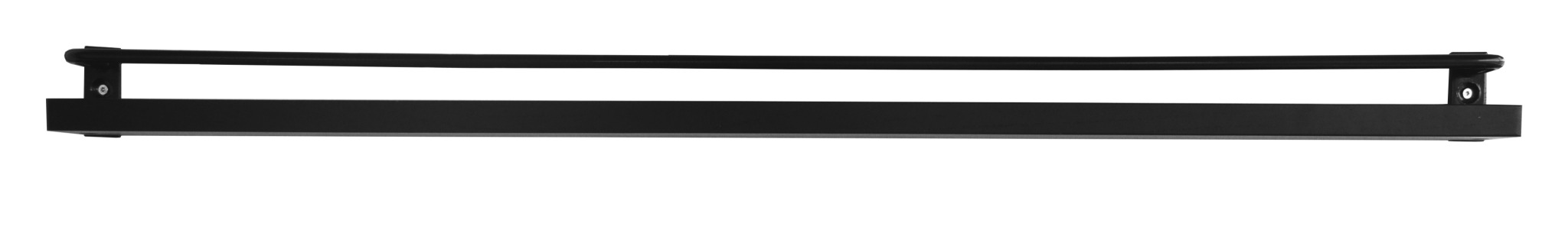 Ester-kuvahylly - 80 cm (musta)