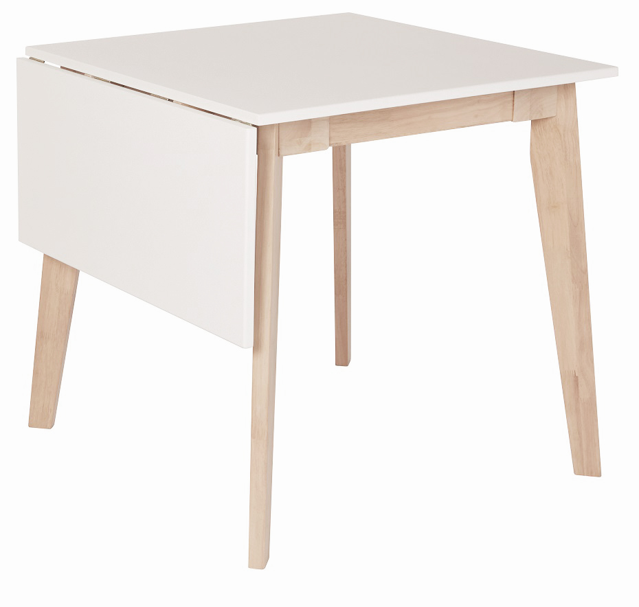 Nordkap pöytä läpällä - Valkoinen/vaalea tammi 75 cm Nordkap pöytä läpällä - Valkoinen/vaalea tammi 75 cm