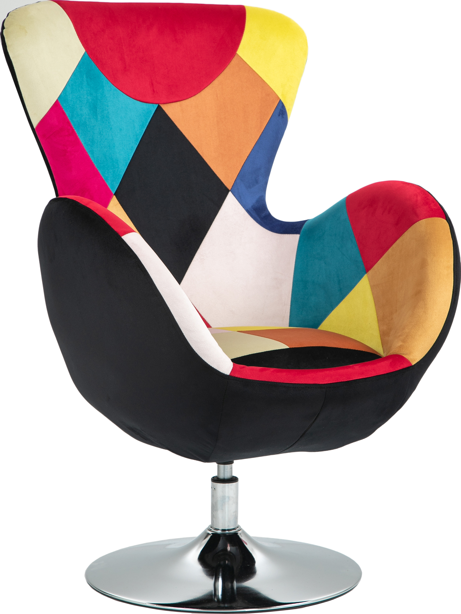 Lucille nojatuoli - Multi / kromi + Huonekalujen tekstiilien hoito