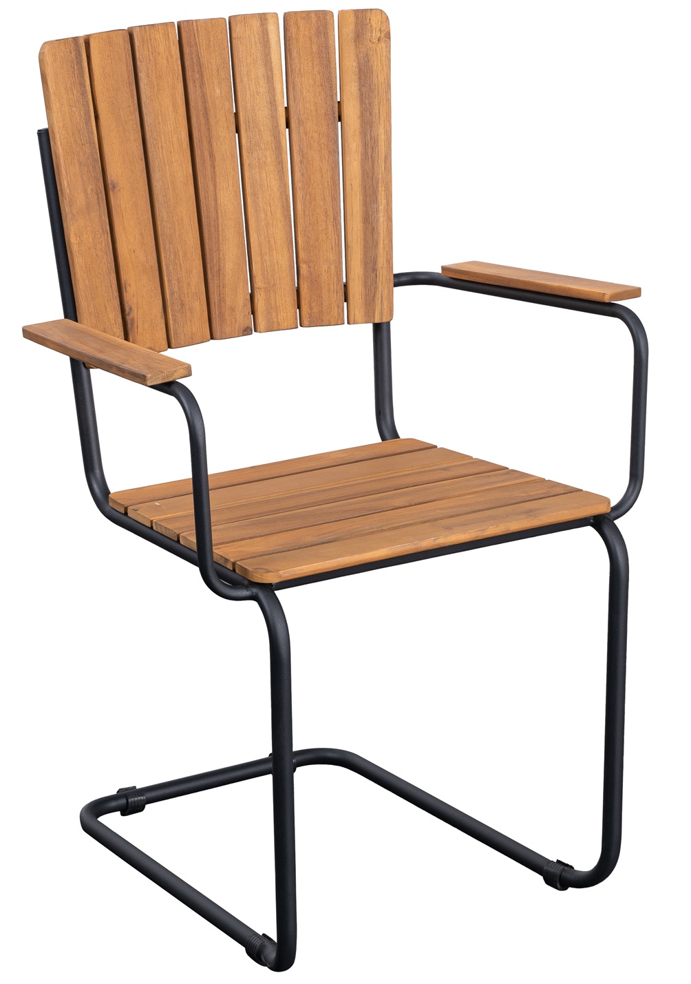 Holmsund pinottava tuoli - Musta/Akaasia