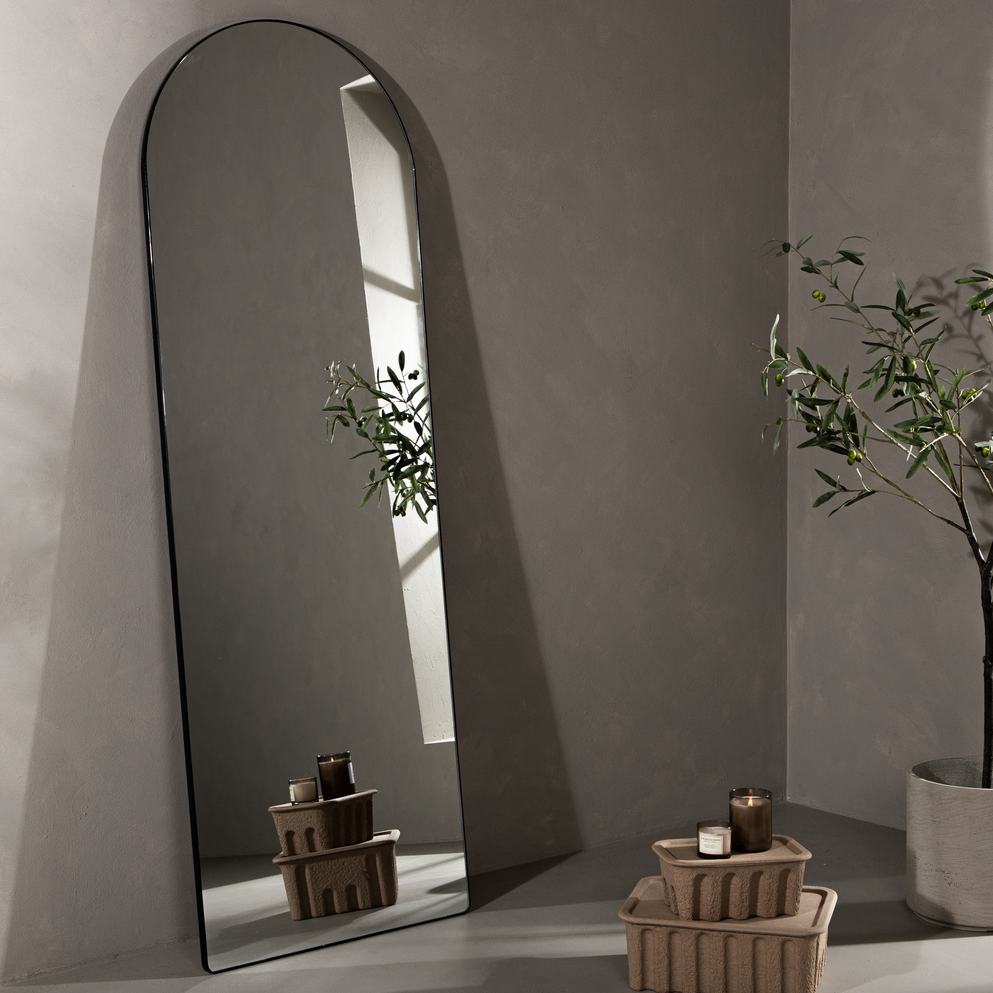 Kokovartalopeili 193 cm - Sarasota + Lasin ja kristallin puhdistus