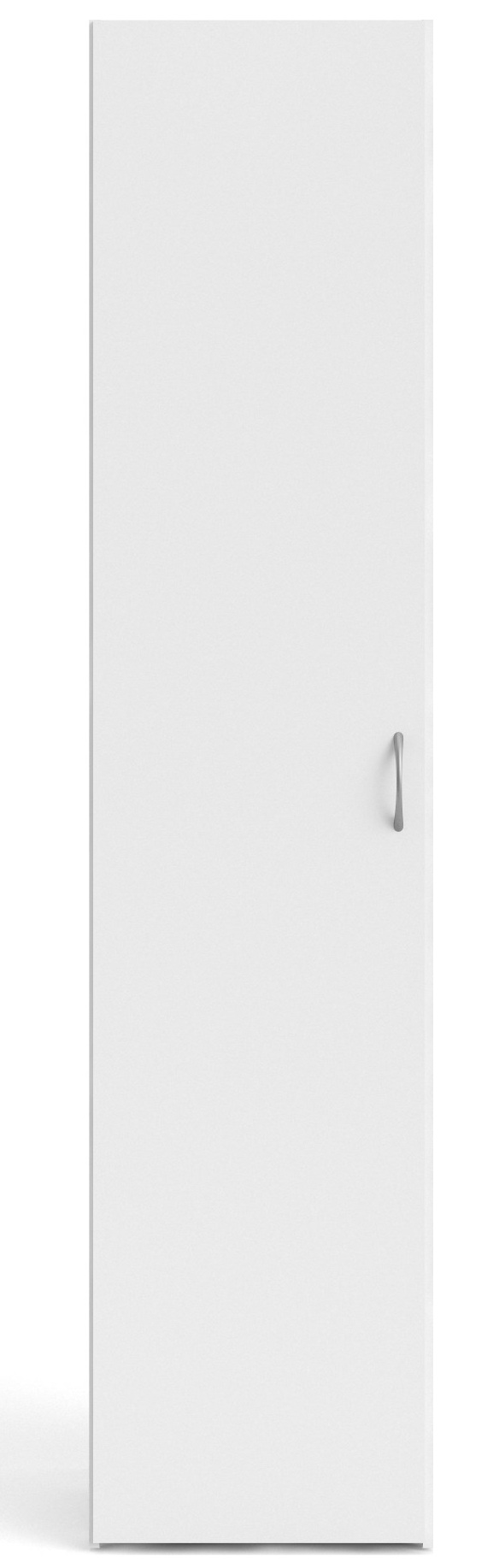 Valkoinen vaatekaappi - leveys 40 cm - korkeus 175 cm + Huonekalujen puhdistus