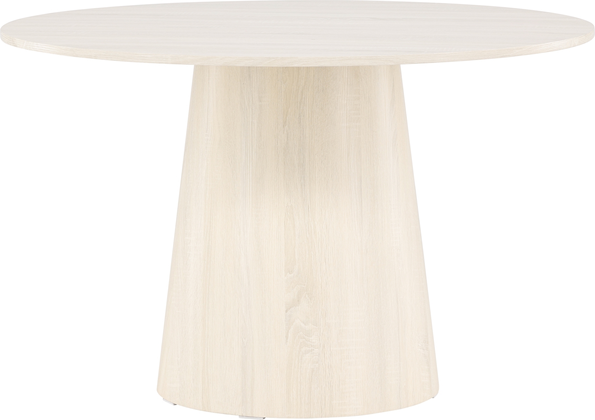 Lanzo pyöreä ruokapöytä Ø120 cm - Valkoiseksi rapattu Lanzo pyöreä ruokapöytä Ø120 cm - Valkoiseksi rapattu