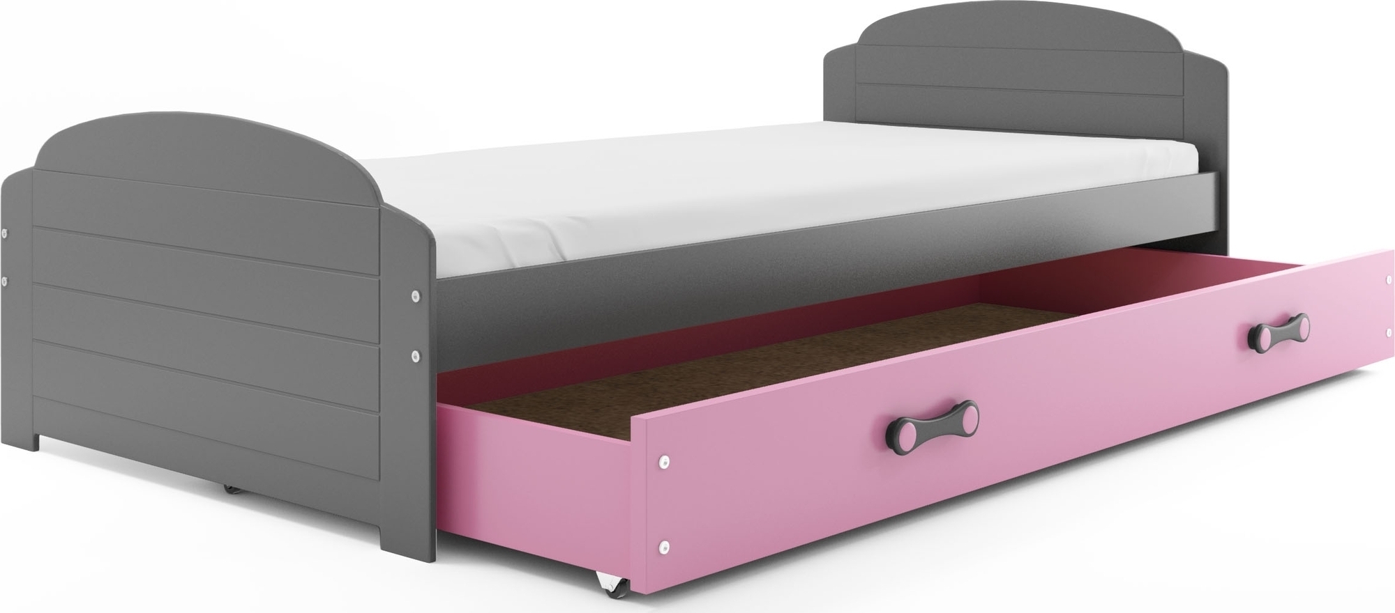 Junioris�nky Helsing�r 90x200 cm (valkoinen tai harmaa v�ri)