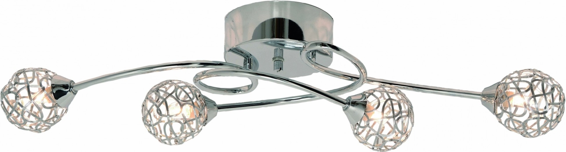 Excel Plafond, 4 lamppua - Kromi Excel Plafond, 4 lamppua - Kromi