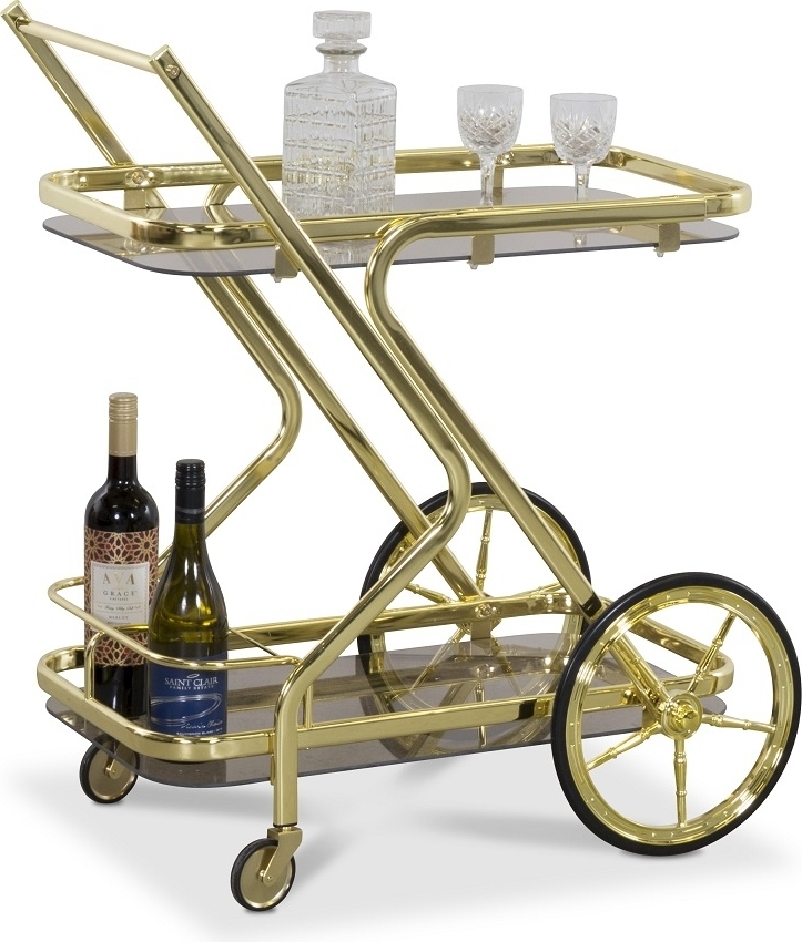 Winchester - Tarjoiluvaunu (messinki) + Huonekalujen jalat