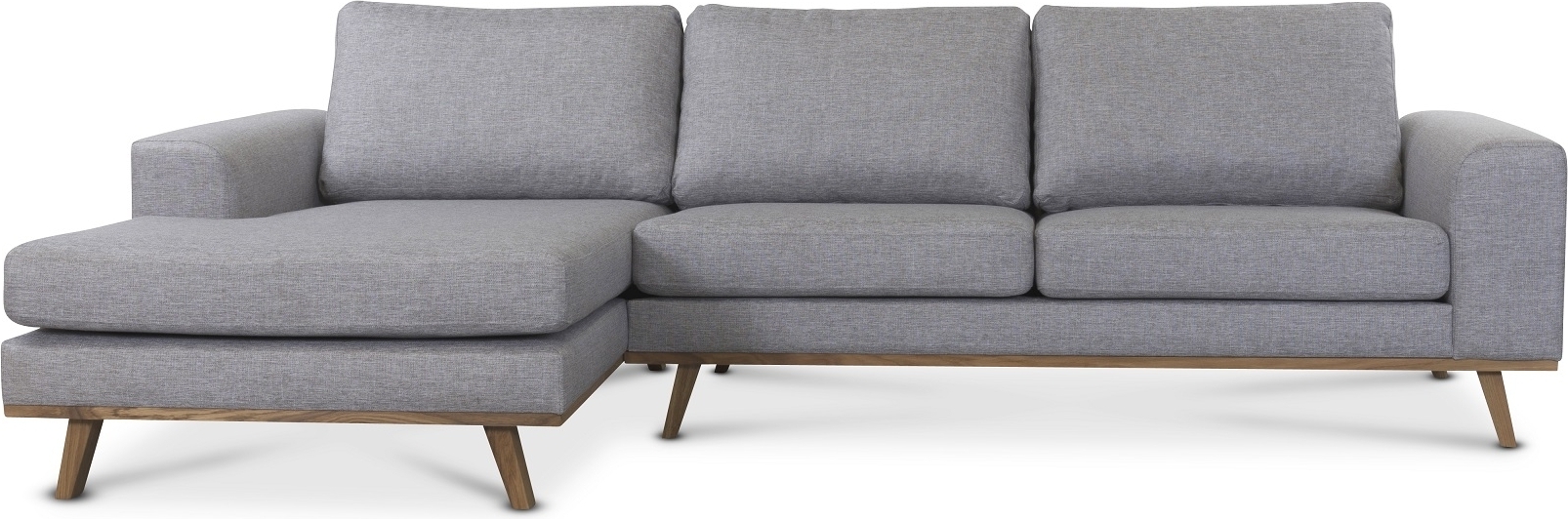 Stockholm-divaanisohva Harmaa/Tammi - Vasen Stockholm-divaanisohva Harmaa/Tammi - Vasen