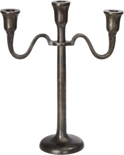 Amadeus kynttilänjalka K35, 3 kynttiläpaikkaa - Antiikkipronssi Amadeus kynttilänjalka K35, 3 kynttiläpaikkaa - Antiikkipronssi