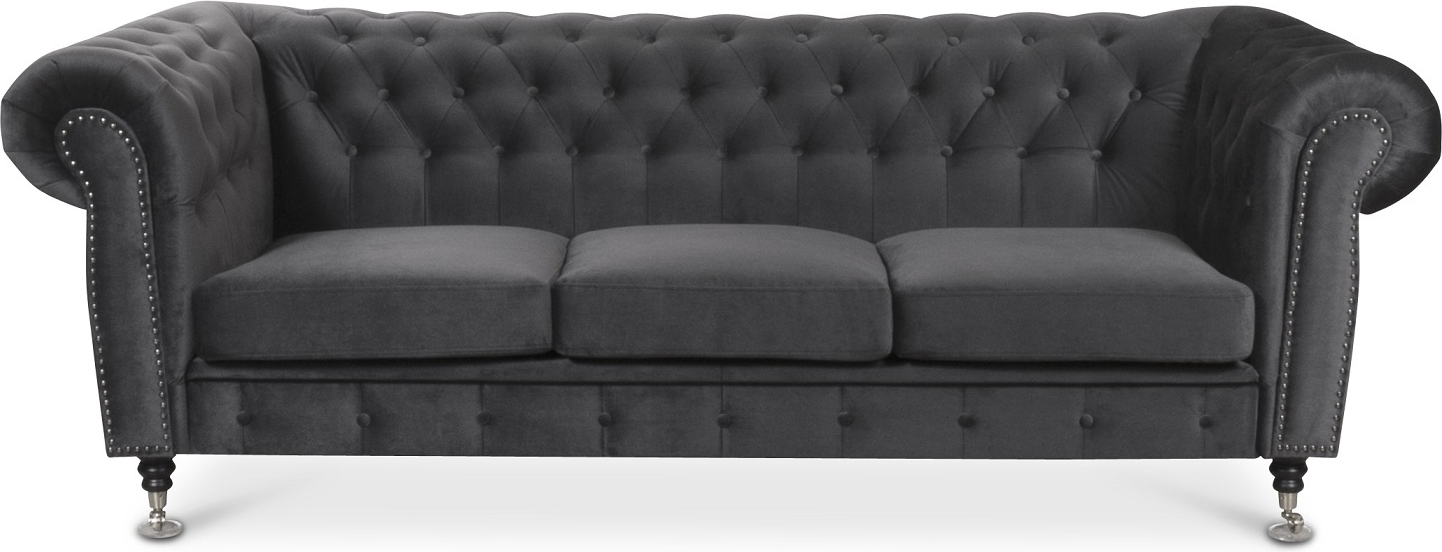 Kolmen istuttava Chesterfield Cambridge Deluxe -sohva - Valinnainen v�ri!