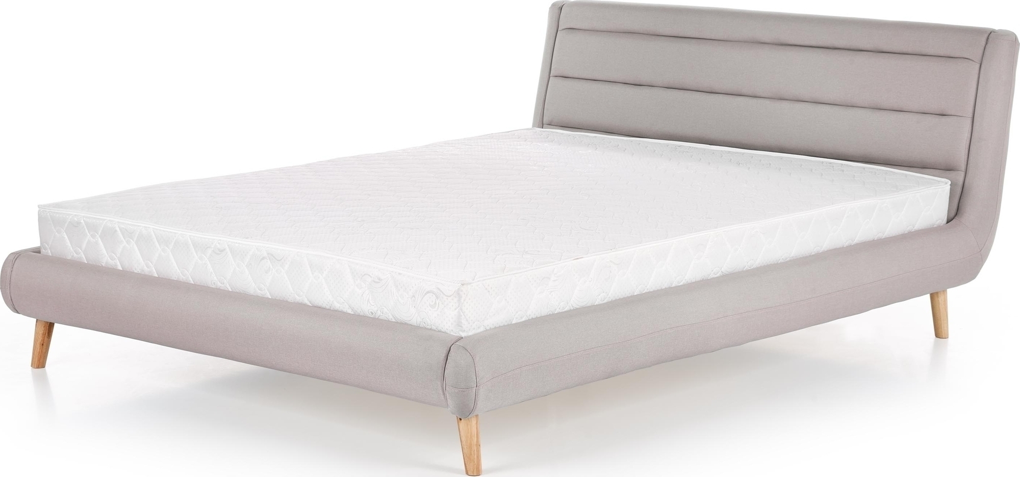 Bernardin harmaa s�ngynrunko 160x200 cm + Huonekalujen jalat