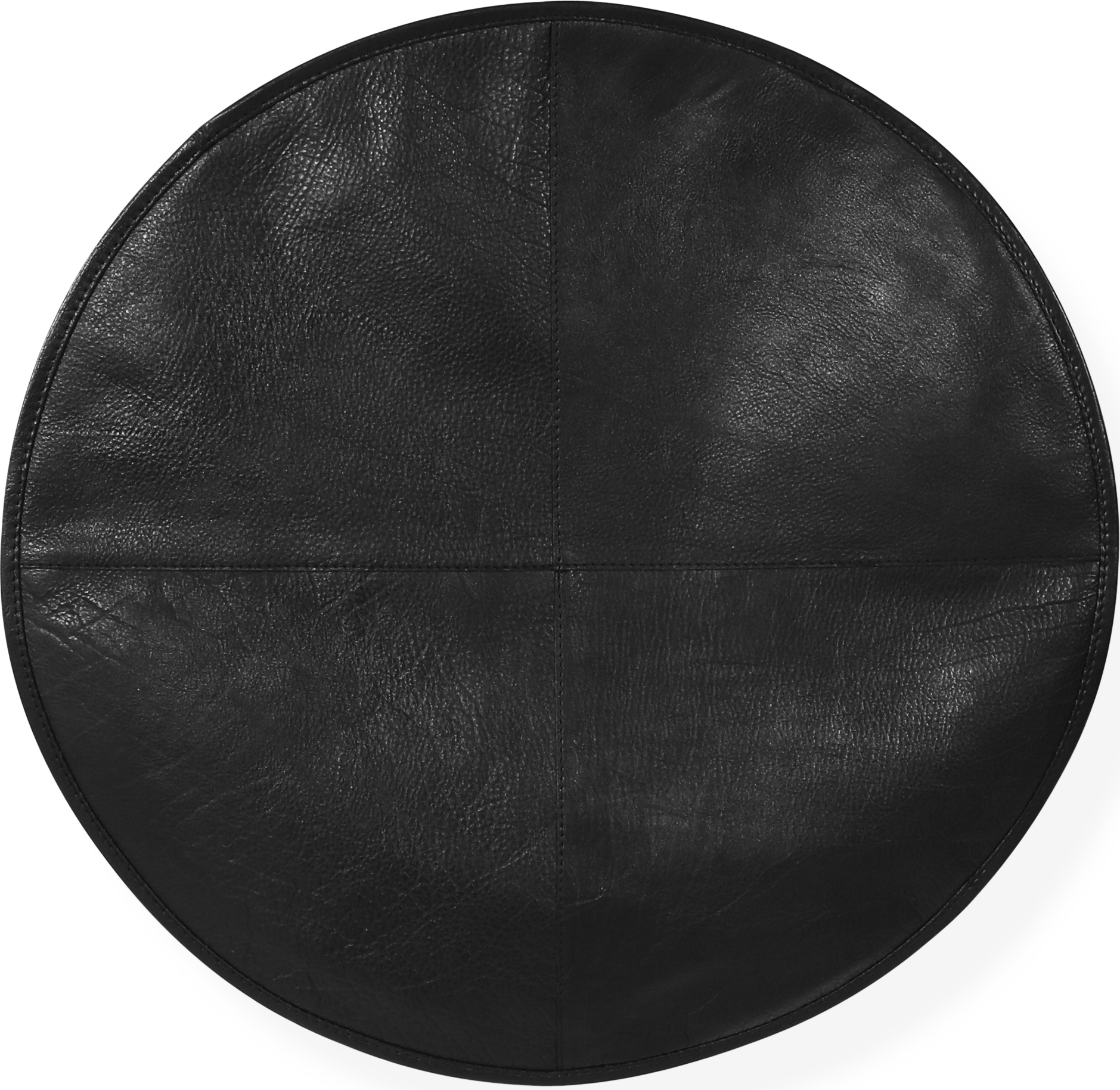 Nahkainen istuintyyny - Musta Nahkainen istuintyyny - Musta