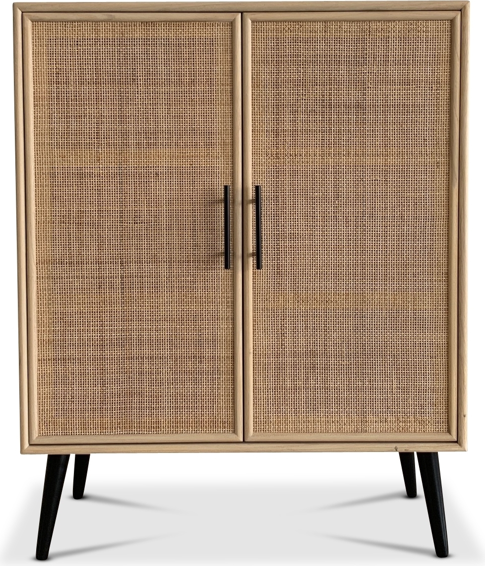 React rottinkikaappi mustilla kahvoilla