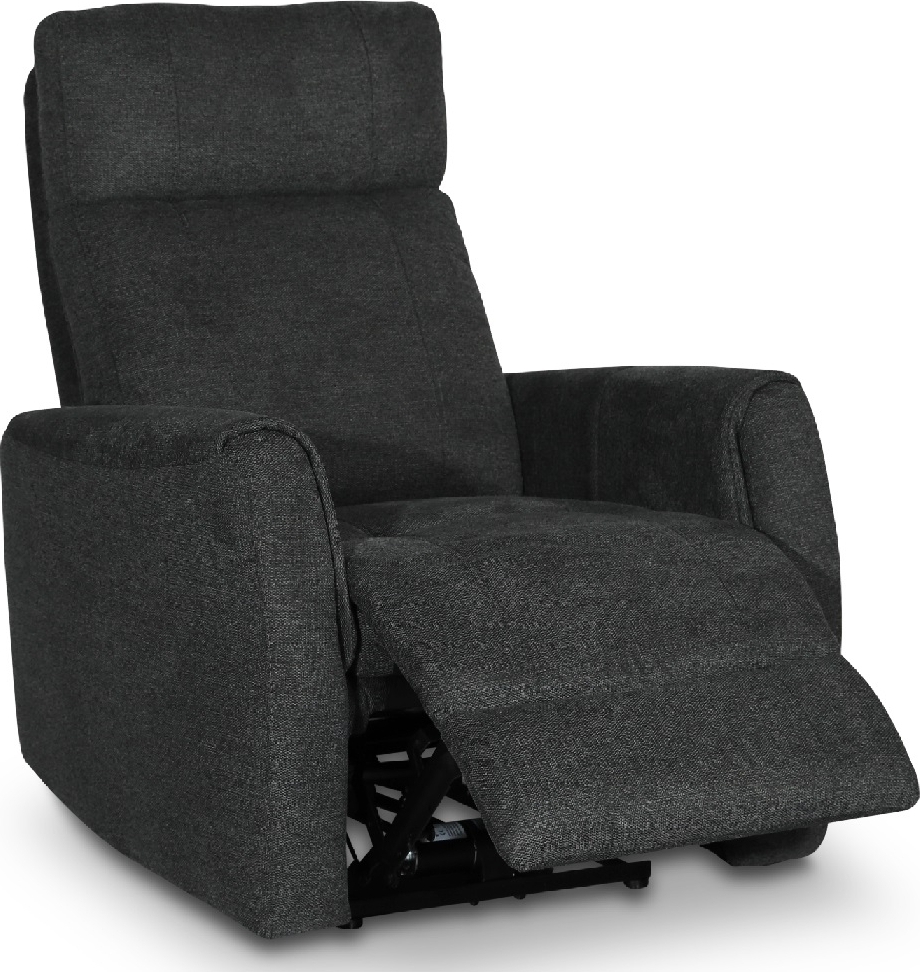 S�hk�isesti s��dett�v� nojatuoli, tummanharmaa